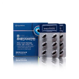 유유 루테인지아잔틴(500mgx60캡슐) 눈영양제 눈건강